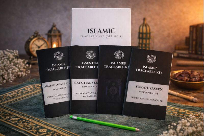 Yakeen Islamic Learning and Traceable Kit – Set of 4
