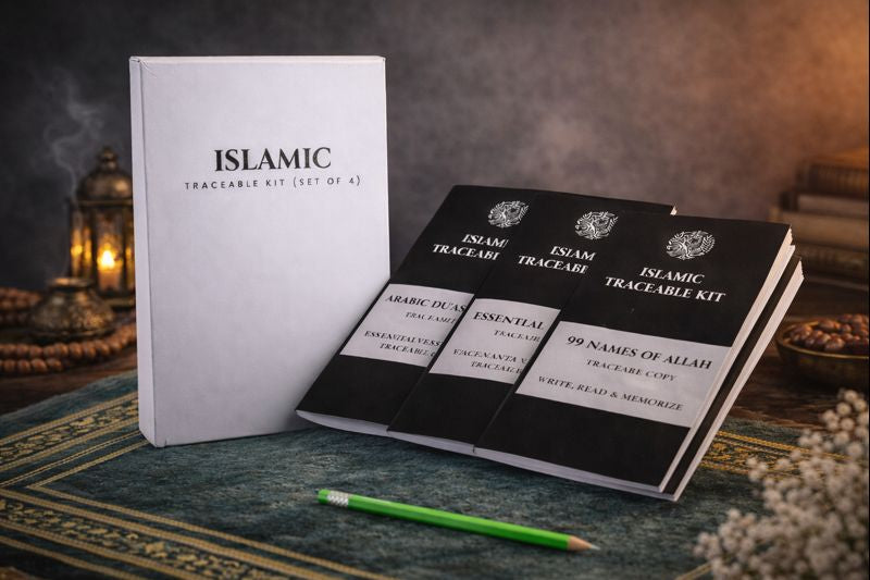 Yakeen Islamic Learning and Traceable Kit – Set of 4